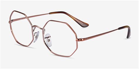 octagonal eyeglass frames for men.